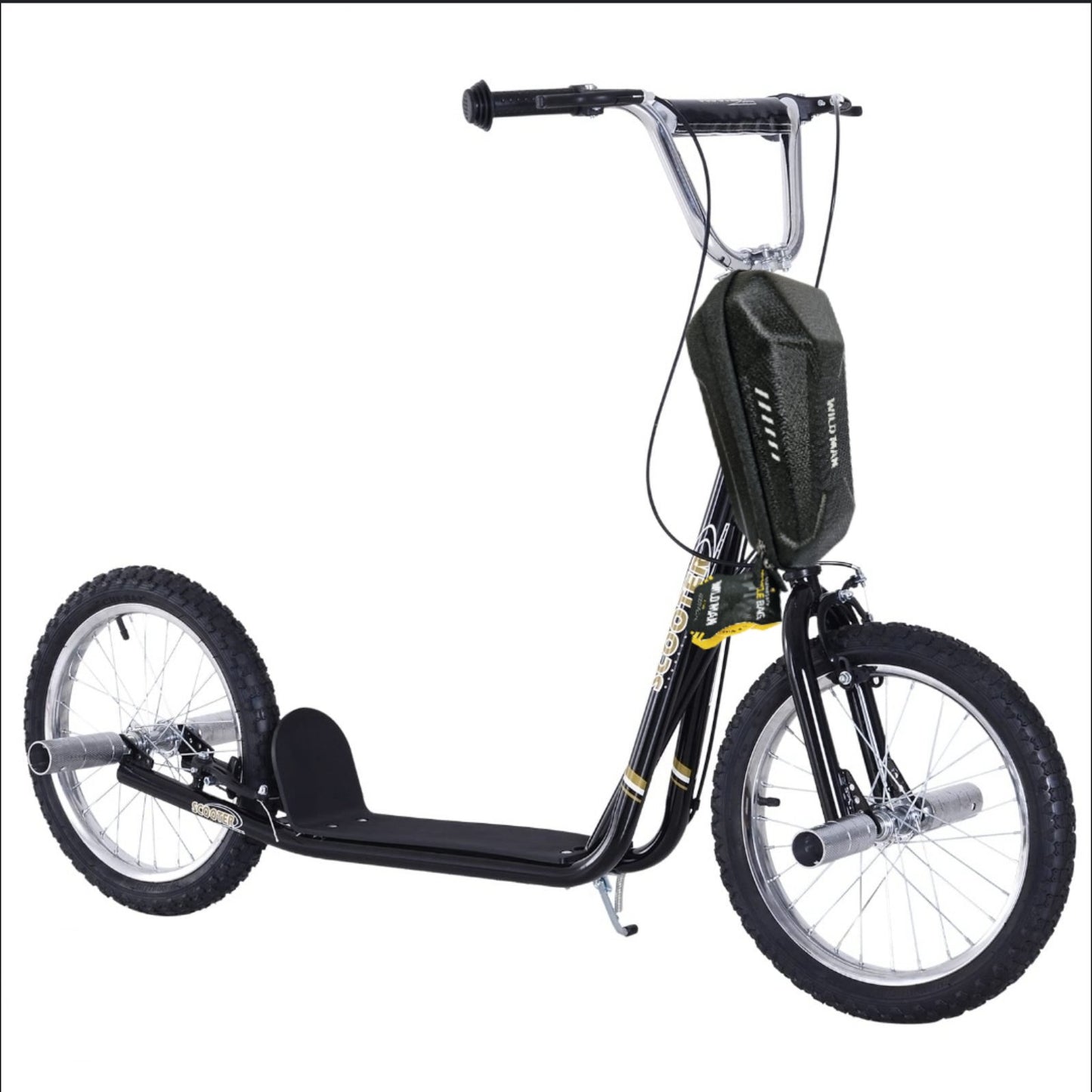 WILD MAN Lenkertasche – 3L wasserdichte Hartschalen-Tasche für Fahrrad, E-Bike & E-Scooter