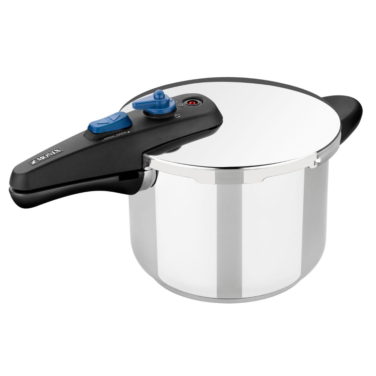 Monix Veloce Schnellkochtopf 6L aus Edelstahl — Für alle Herdarten inkl. Induktion