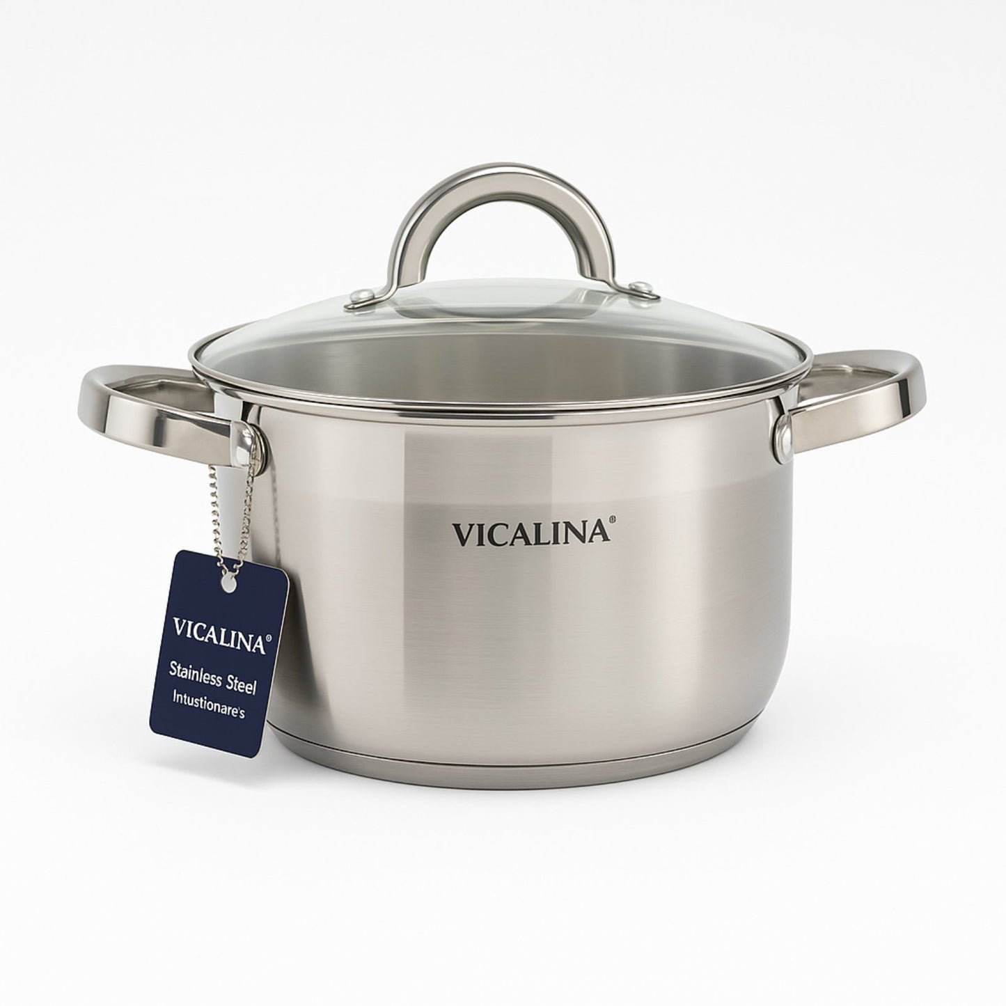 VICALINA® Edelstahl Kochtopf-Set – 8-teilig | Induktion & Spülmaschinenfest